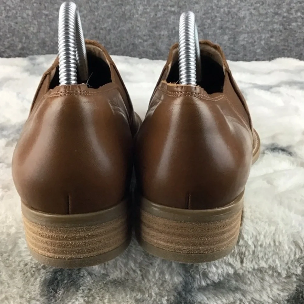 Clarks Comfort Brown Leather Slip-On Shoes Size‎ 9.5 M